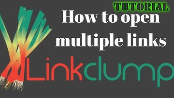 How to open multiple links with LinkClump and Multi Links | video tutorial by TechyV.com