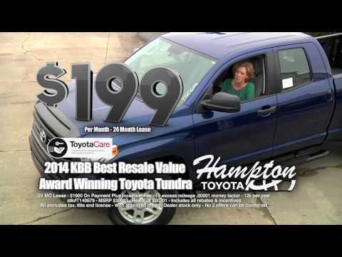 2014 Toyota Tundra Lease For Only $199 Per Month