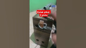 BOX | KOTAK PIKAT KUTILANG 2 pintu... #kotakpikat #boxpikat #kotakkutilang