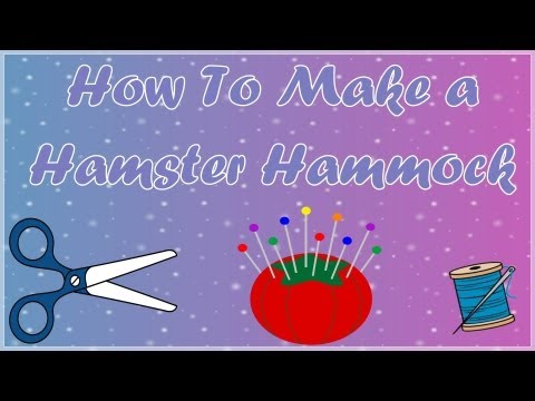 How To Make a Hamster Hammock