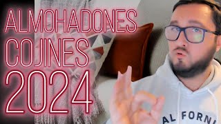 ALMOHADONES / COJINES 2024  SORPRENDETE CON LAS NUEVAS TENDENCIAS