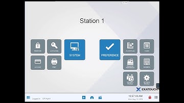 Exatouch POS Demo: Bar Tab Pre-Authorization
