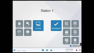 Exatouch POS Demo: Bar Tab Pre-Authorization