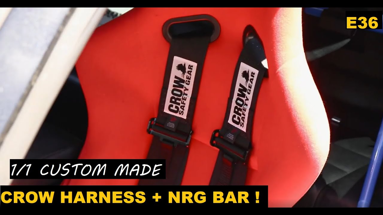 CROW harness + NRG Harness Bar installation for the E36 (How To)