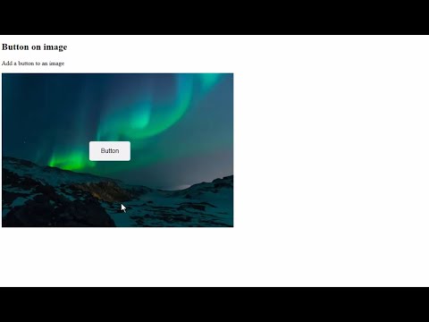 how to add button on image in css | buttons in CSS | button on image