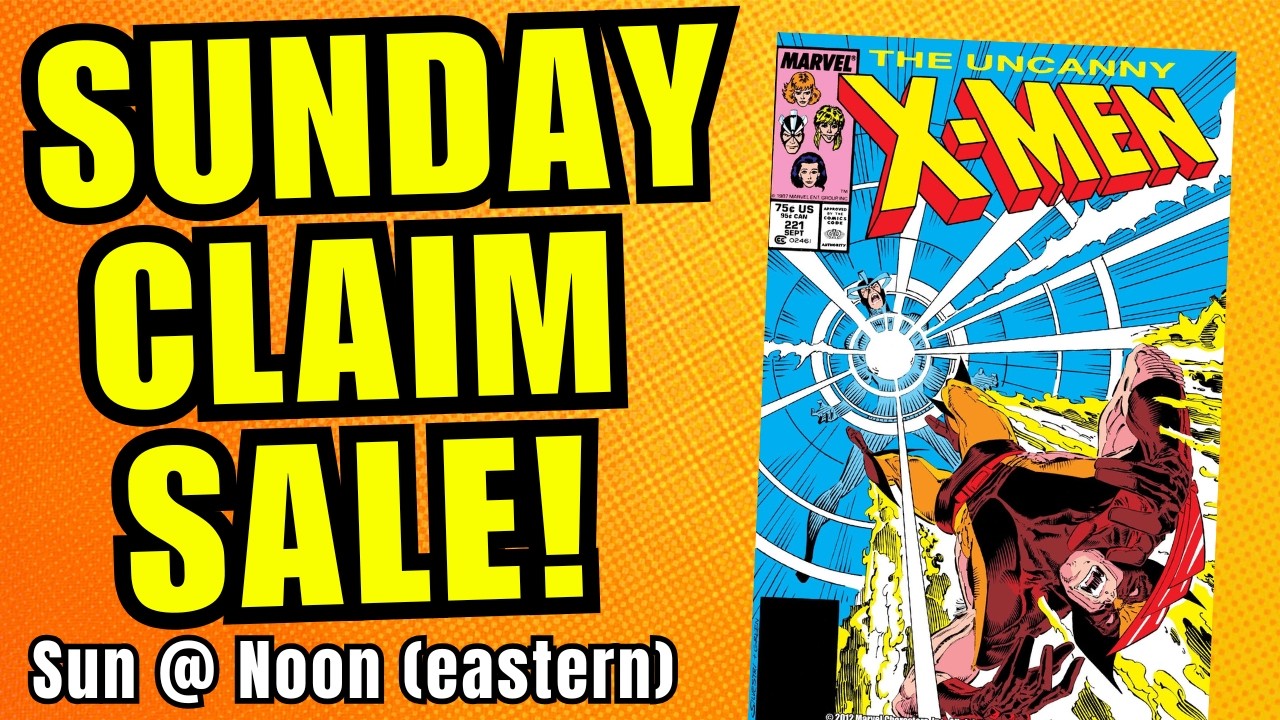 Sunday Claim Sale!