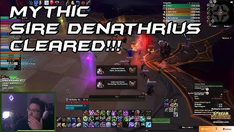 WOW Mythic Denathrius CLEAR!!!!!