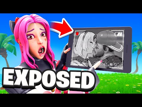 My Ex Crush Caught My Girlfriend Cheating.. (Fortnite)