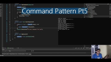 Command Design Pattern & MOBA-like Example Part (5/5):  Pattern Code
