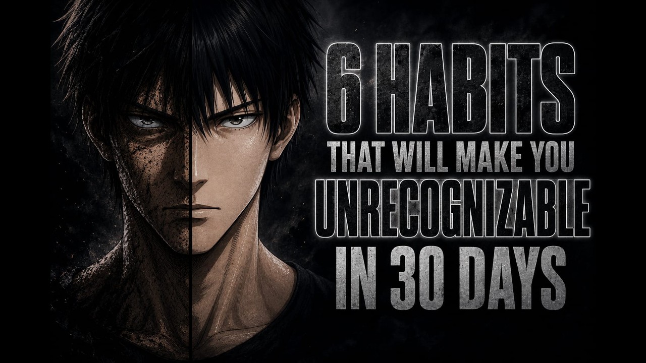6 Habits That Will Make You Unrecognizable in 30 Days - YouTube