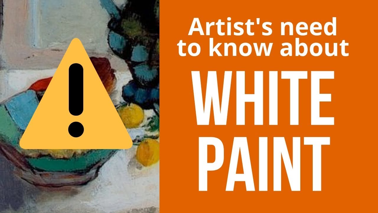 Artist's White Paint Zinc White Issues (Flake White Resurgence?) YouTube