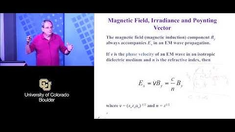 ECEN 5645 Introduction to Optical Electronics - Sample Lecture