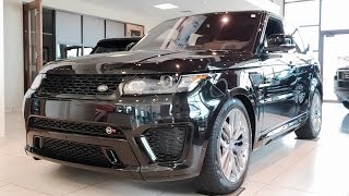 2016 Range Rover Sport SVR Exhaust \/ Full Review