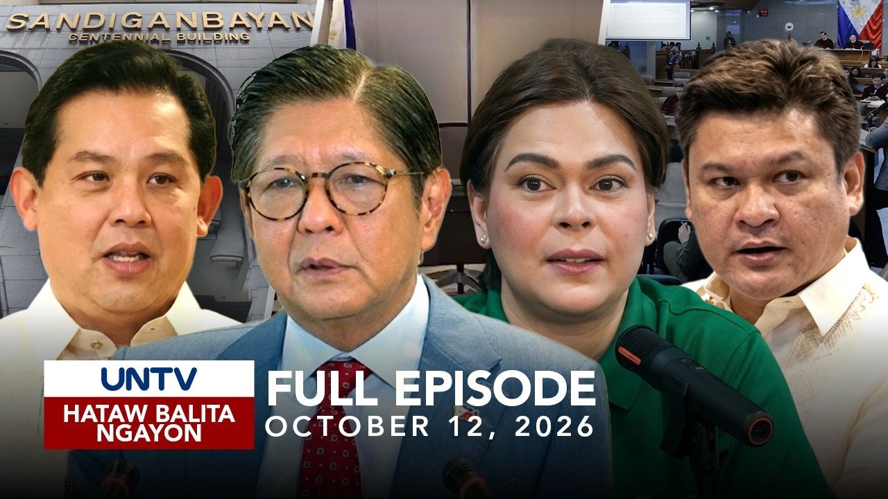 ⁣UNTV: Hataw Balita Ngayon | October 12, 2026