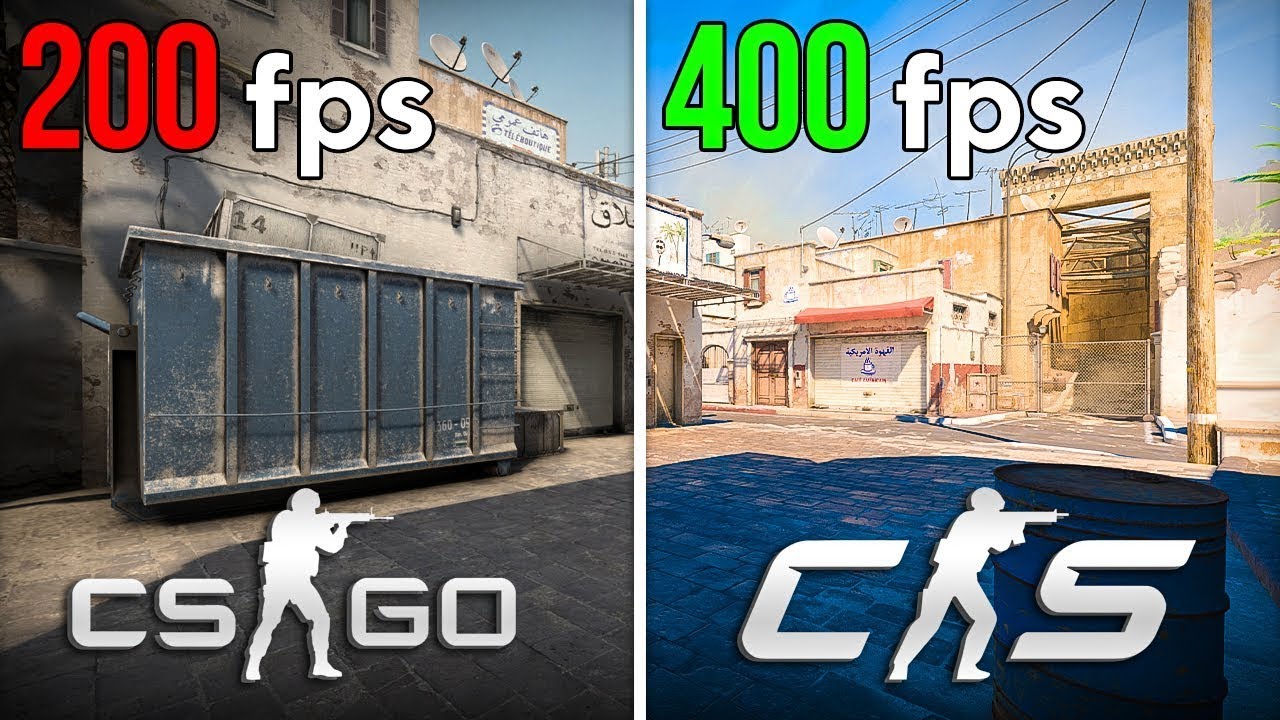 CS:GO vs CS 2 - Comparação de TODOS os ITENS (evolução gráfica absurda) 