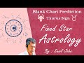 Fixed Star Astrology | Blank Chart Prediction | Saptarishis Astrology