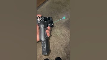 Glock 23 Gen 5 With Switch , Double laser + flash , 22rund mag