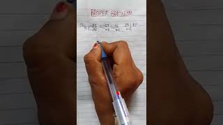 Proper  Fraction short track 💯||ssc gd questions #reasoningtricks #maths #tricksbank #practicepaper