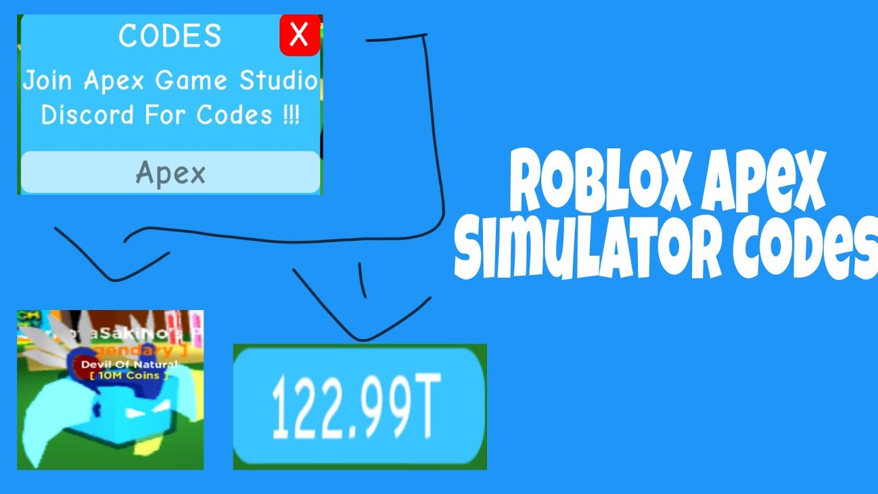 Roblox Apex Simulator All Codes YouTube