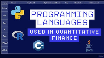 Programming (& Scripting) Languages used in Quantitative Finance