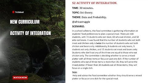 S2 Activity Of Integration solution topic 13.............@africastruggle
