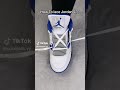 How to lace Jordan 4s #jordan #sneakerhead #fypシ