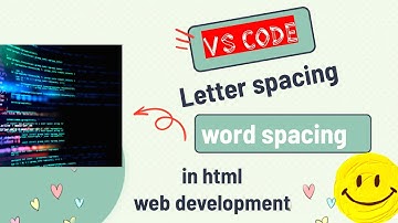 CSS letter spacing and word spacing #webdevelopment tutorial