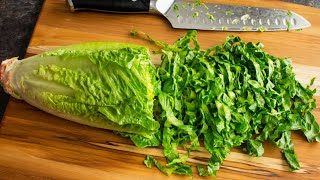 Don't Cut Any More Romaine Lettuce Until You Watch This