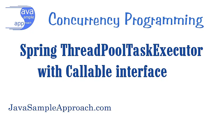 Spring ThreadPoolTaskExecutor with Callable interface for concurrency programming