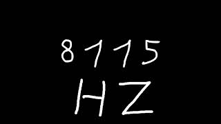 8115 hz