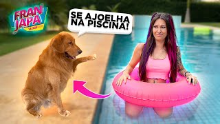 FAZENDO TUDO QUE MEU CACHORRO MANDAR! - Fran Japa