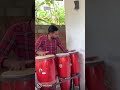 Shinkari melam on triple drum