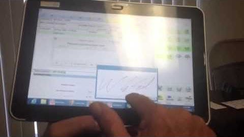 Using CounterPoint with windows tablet