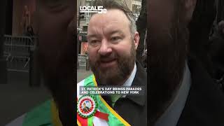St. Patrick's Day brings parades and celebrations to New York #news #holiday