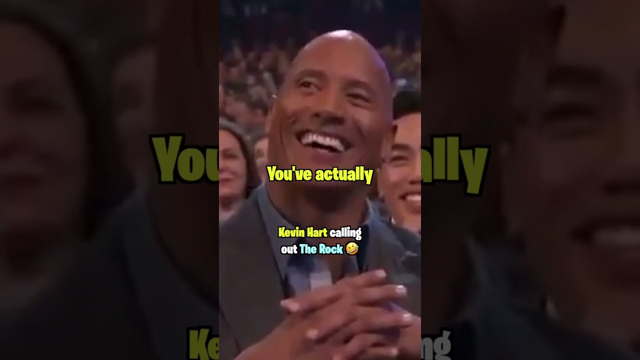 Kevin Hart Calling Out The Rock