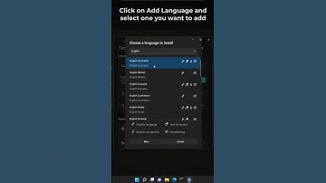 How to Change System Language on Windows 11