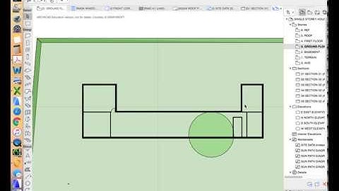 ArchiCAD 21 House Project - part 11 - Wall tool adjustments
