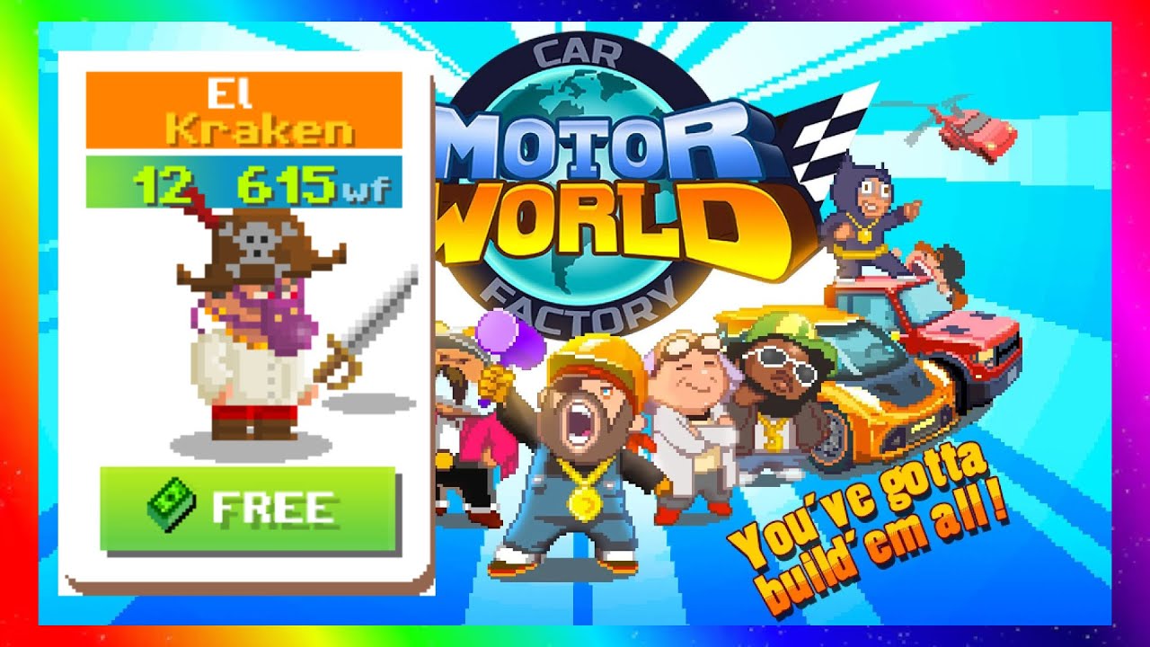 Motor World Car Factory Episode #1: Catching El Kraken