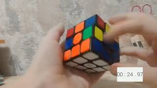 1 день как я пытаюсь ускорить сборку кубика рубика 3х3
