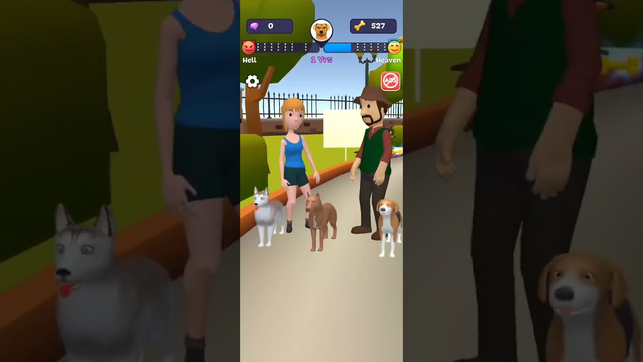 Dog life simulator gameplay video