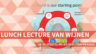 Lunchlecture: District-oriented approach with use of spatial data, by Van Wijnen