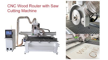 2023 Cheap Price CNC Wood Router with Saw Cutting