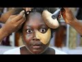 100M 😱 YOU WON&#39;T BELIEVE THIS ⬆️ VIRAL 👉 DARK SKIN MAKEUP TRANSFORMATION  AND HAIR TRANSFORMATION