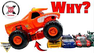 I want my Transformers monster truck to MONSTER! Is that too much to ask