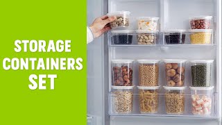 7 Best Food Storage Container for Pantry