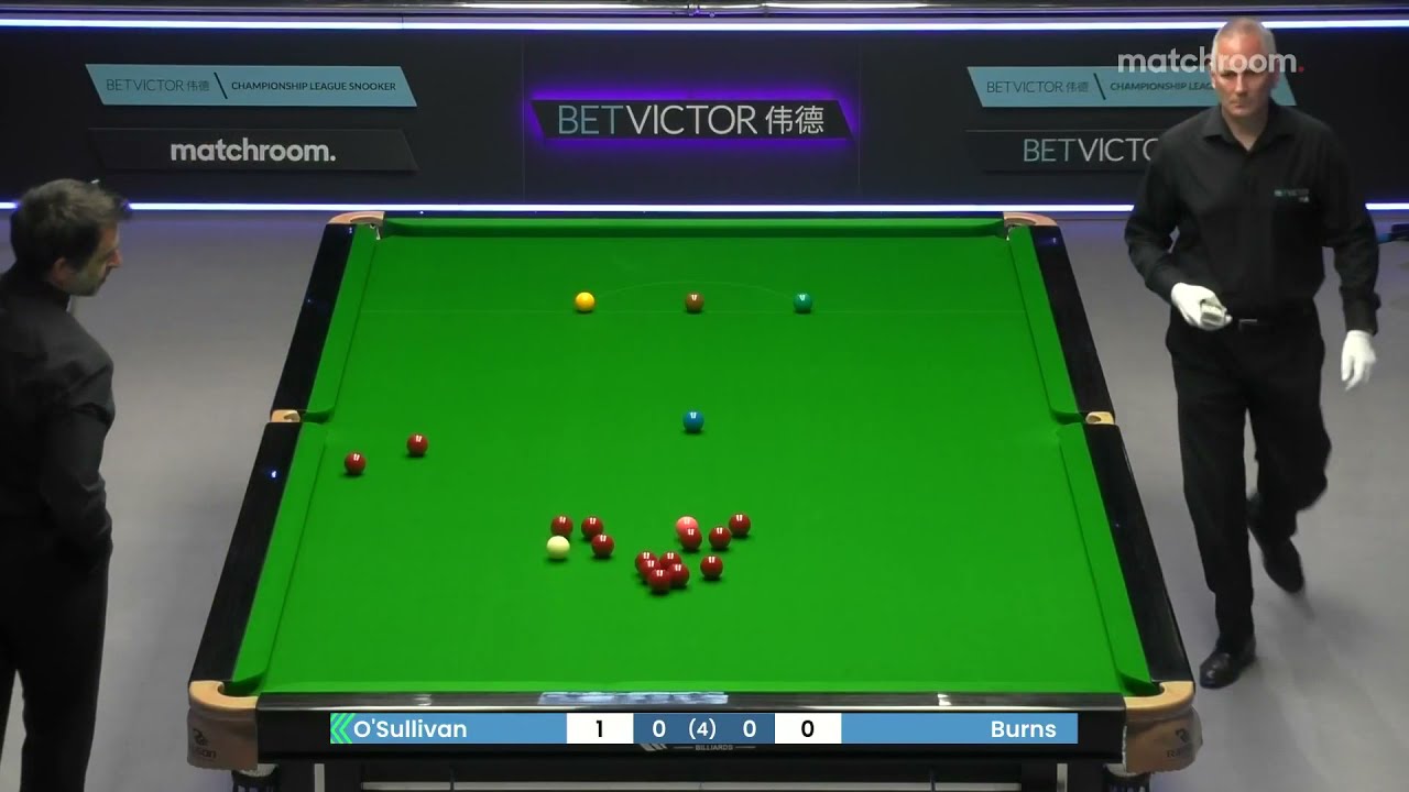 Ronnie OSullivan vs Ian Burns 2021 Championship League Snooker