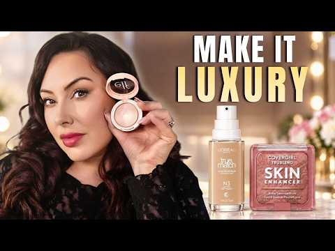 apply drugstore makeup like THIS and it looks like luxury - pro techniques