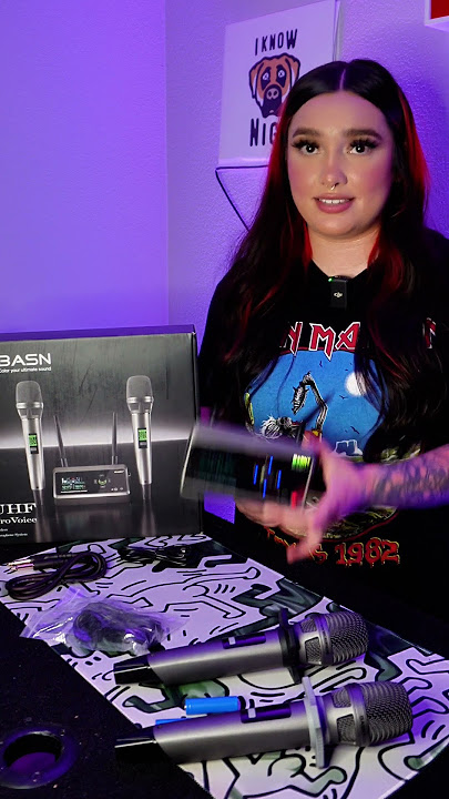 Unbox the exciting gear set with @dj_mischievous_  🎧⚡️ Say goodbye to cables👋 #wirelessmicrophone