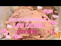 Keto strawberry cheese ice cream 🍓 || Low calories || easy to do for 1 minutes