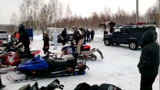 Зеленодольск. Соревнование на снегоходах 13.01.13 Зеленодольск. Соревнование на снегоходах 13.01.13